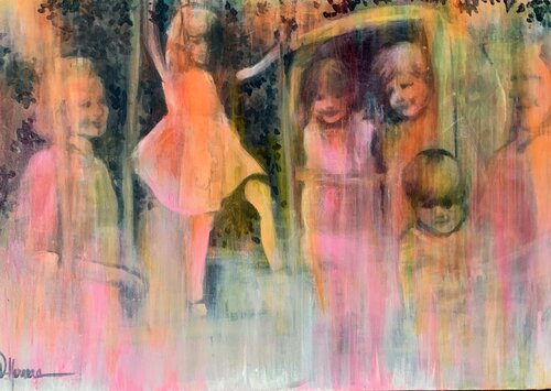 “ PRINCESA “ van Diana Herrera, Schilderij te koop op Singulart
