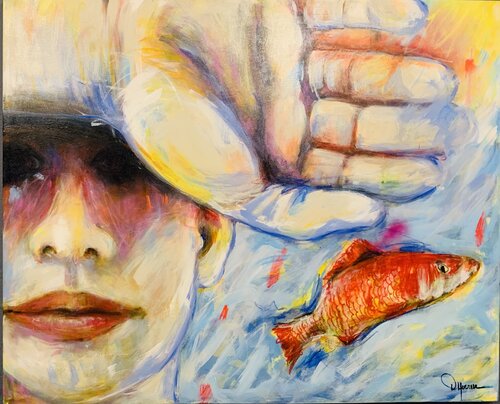 "RESILENTE" von Diana Herrera, Malerei kaufen auf Singulart