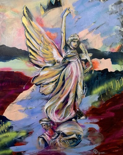 "VICTORIA MEMORIAL " von Diana Herrera, Malerei kaufen auf Singulart
