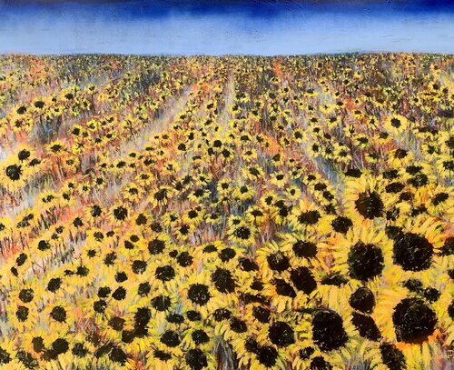 "Buscadores de Luz" van Diana Herrera, Schilderij te koop op Singulart