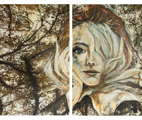 "MADRE NATURALEZA" van Diana Herrera, Schilderij te koop op Singulart