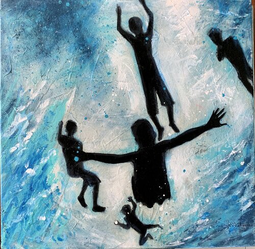 “SUMERGIDOS III “ von Diana Herrera, Malerei kaufen auf Singulart