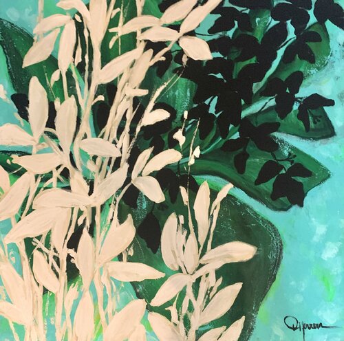 "VEGETACION ALEATORIA II" van Diana Herrera, Schilderij te koop op Singulart