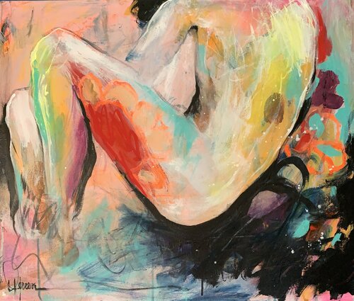 "RENACER" van Diana Herrera, Schilderij te koop op Singulart