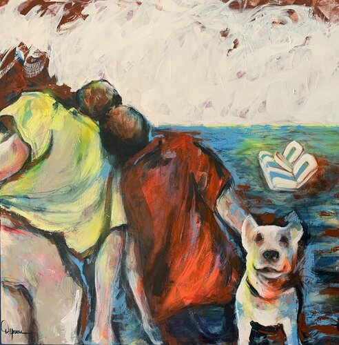 "JUNTOS" de Diana Herrera, Pintura a la venta en Singulart