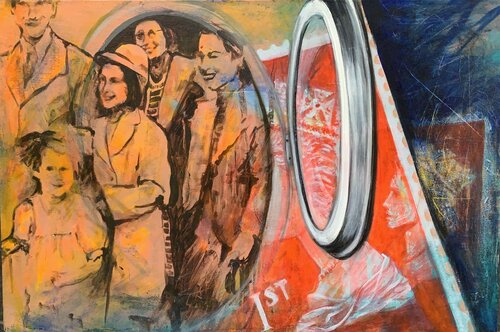 “LIMPIEZA ESTILO ANA FRANK “ von Diana Herrera, Malerei kaufen auf Singulart