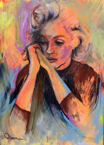"MATICES DE MARILYN" van Diana Herrera, Schilderij te koop op Singulart
