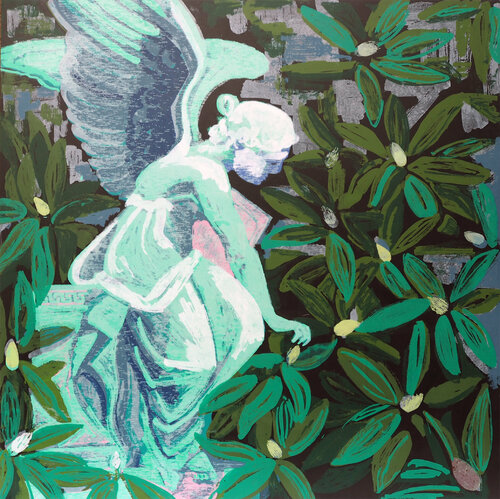 Blauer Engel by Karen Koschnick, Print for Sale on Singulart