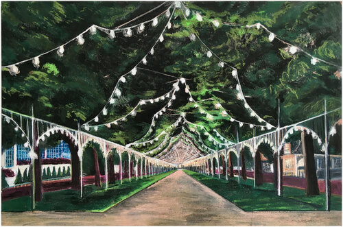 Glühbirnenallee di Karen Koschnick, Altri media in vendita su Singulart