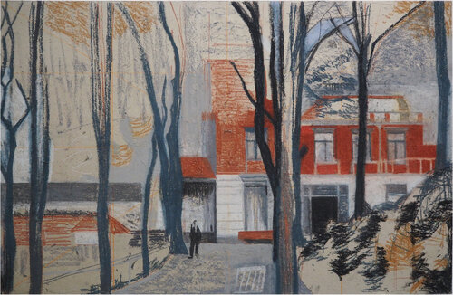 Hotel by Karen Koschnick, 紙面作品 for Sale on Singulart