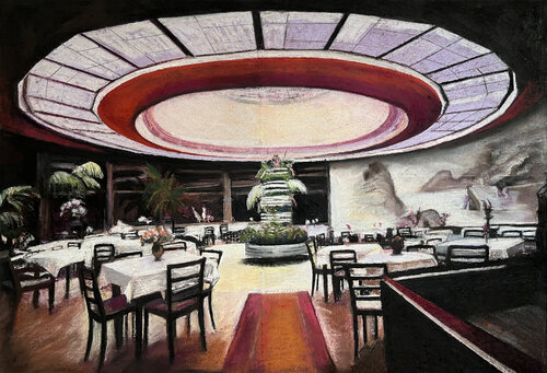 Tanzpalast di Karen Koschnick, Pittura in vendita su Singulart