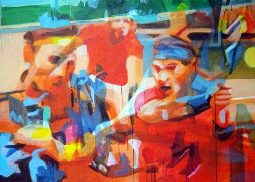 Roland  Garros di Jeanmarc Bristhuille, Pittura in vendita su Singulart