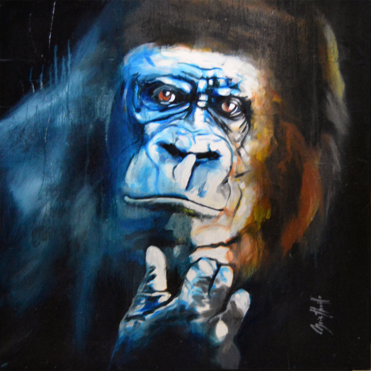 Le penseur Jeanmarc Bristhuille