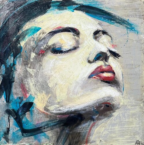 Eco di lei 3 by Annika Dzerve, Painting for Sale on Singulart