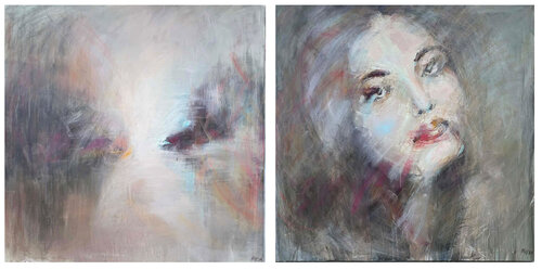 Residual presence van Annika Dzerve, Schilderij te koop op Singulart