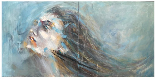 Thermal Displacement — Cycle II by Annika Dzerve, Painting for Sale on Singulart