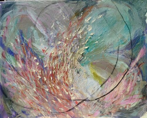 n°02 — Bloom van Annika Dzerve, Schilderij te koop op Singulart