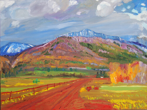 Metis Cabin, Wanyandie Flats, near Grande Cache, Alberta, October Bruce Thompson