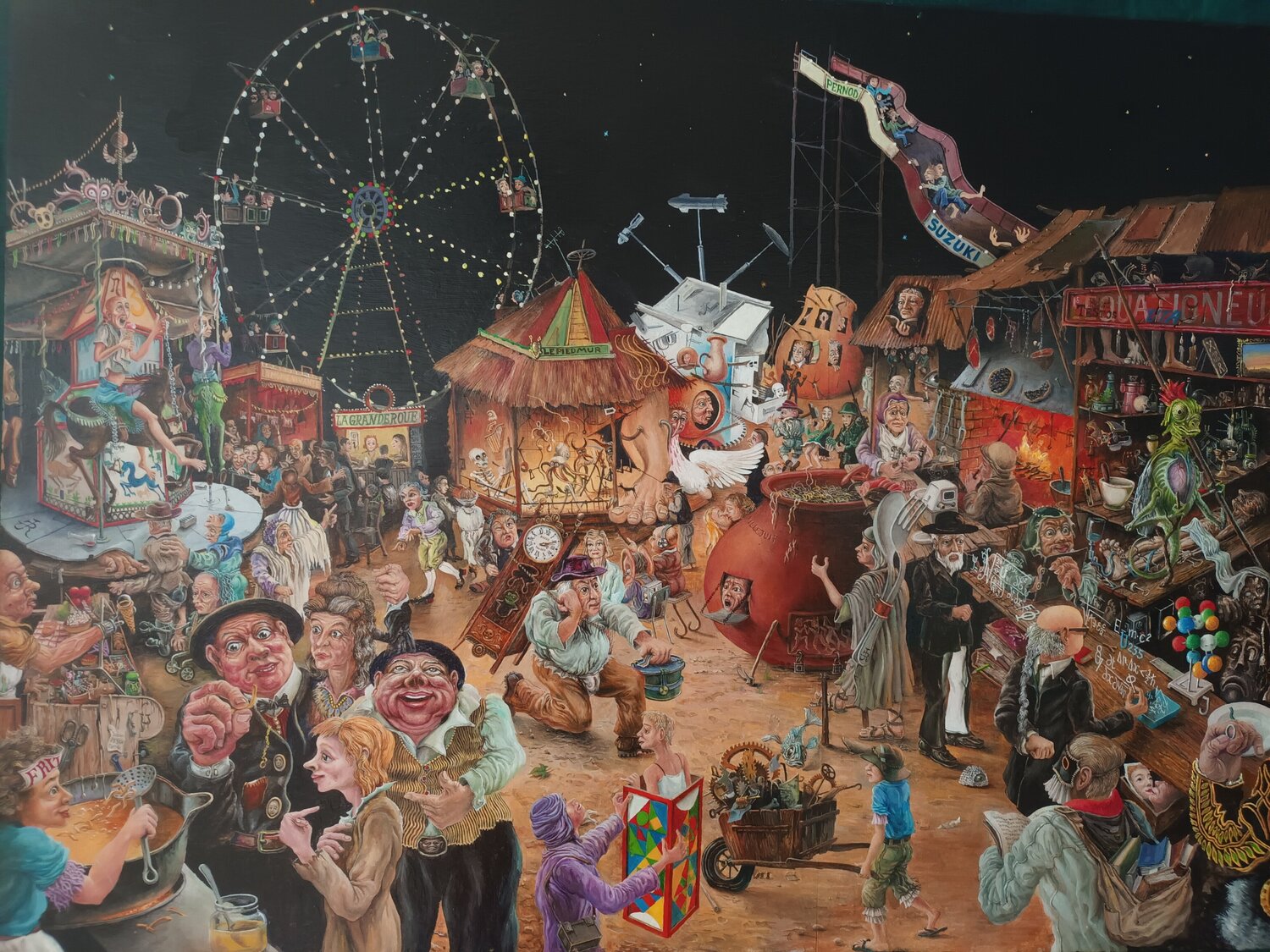 '' La Foire II '' jacques RESCH