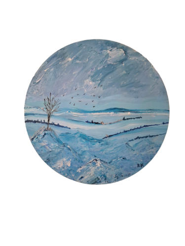 Frost di Renata Kovalevskaja, Pittura in vendita su Singulart