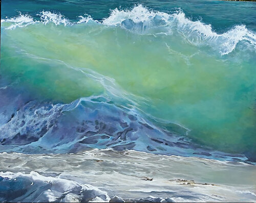 Salted Rim van Cathy Raymond, Schilderij te koop op Singulart