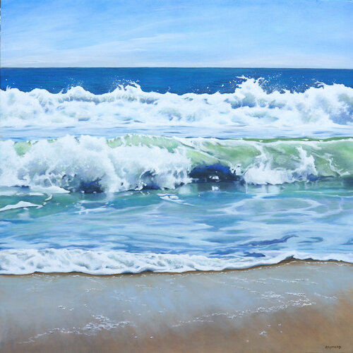 Plays Well With Others van Cathy Raymond, Schilderij te koop op Singulart