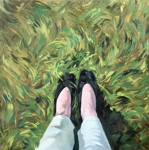 Roots Beneath by Dariia Tsenzeria, Painting for Sale on Singulart