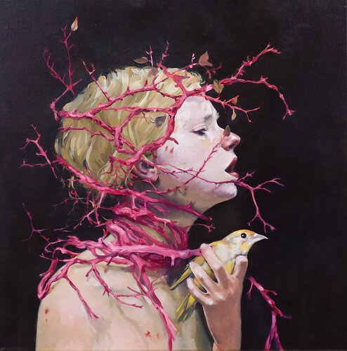 GROWTH di Dariia Tsenzeria, Pittura in vendita su Singulart