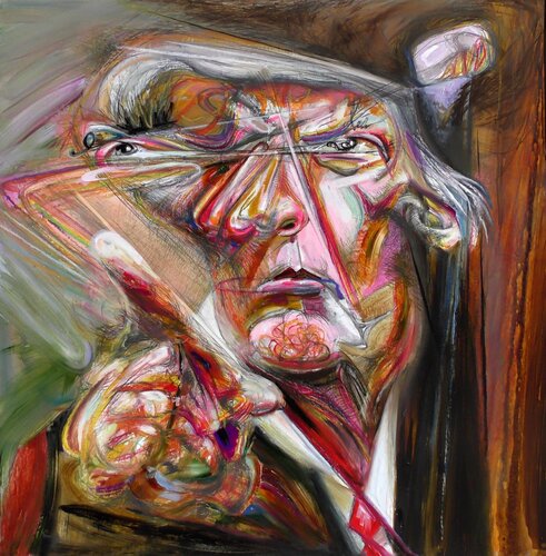 ,,Donald Trump,, by Sergei Chudjakow, 회화 for Sale on Singulart