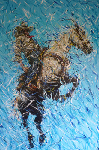 Mountain Air by Peter Gray, 회화 for Sale on Singulart