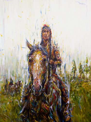 Nearing the End by Peter Gray, Painting for Sale on Singulart