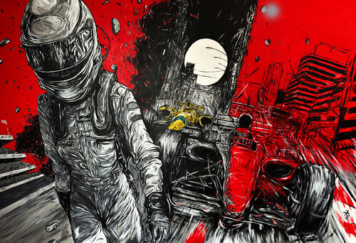 Formula 1 by Peter Gray, 회화 for Sale on Singulart