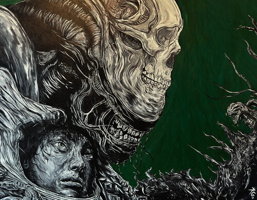 Alien by Peter Gray, Painting for Sale on Singulart