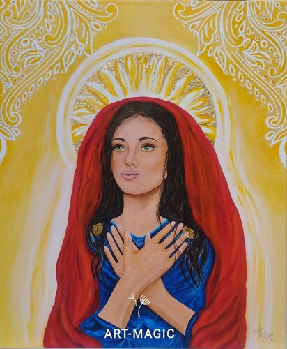 MAGDALA von Ghislaine CHARTIER, Malerei kaufen auf Singulart