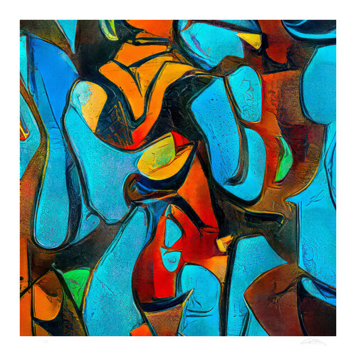 8,093,993,463 (Global human population when image was created.) by Craig Blacklock, Print for Sale on Singulart