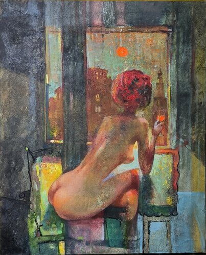 "August" di Daniel Vutkov, Pittura in vendita su Singulart