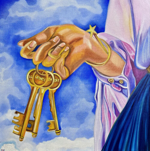 Kingdom Keys de Evelyn Sutton, Pintura a la venta en Singulart