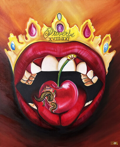 Life or Death de Evelyn Sutton, Pintura a la venta en Singulart