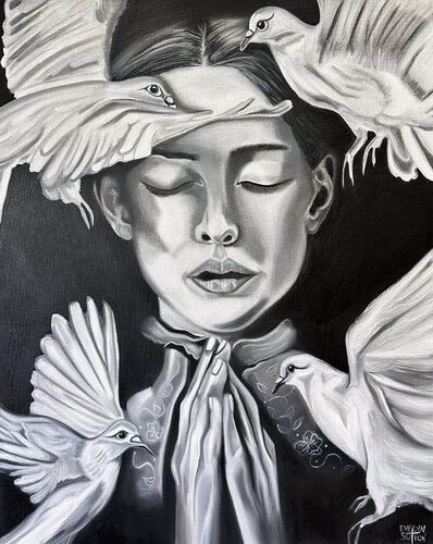 Intercession de Evelyn Sutton, Pintura a la venta en Singulart