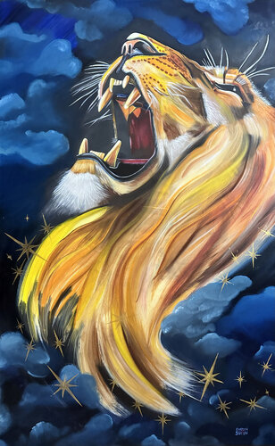 Roar von Evelyn Sutton, Malerei kaufen auf Singulart