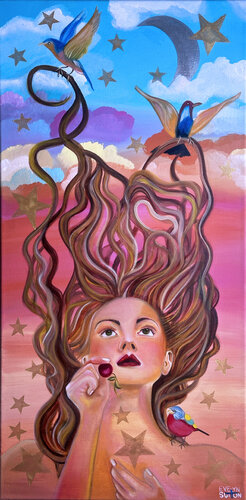 Skybound by Evelyn Sutton, Painting for Sale on Singulart