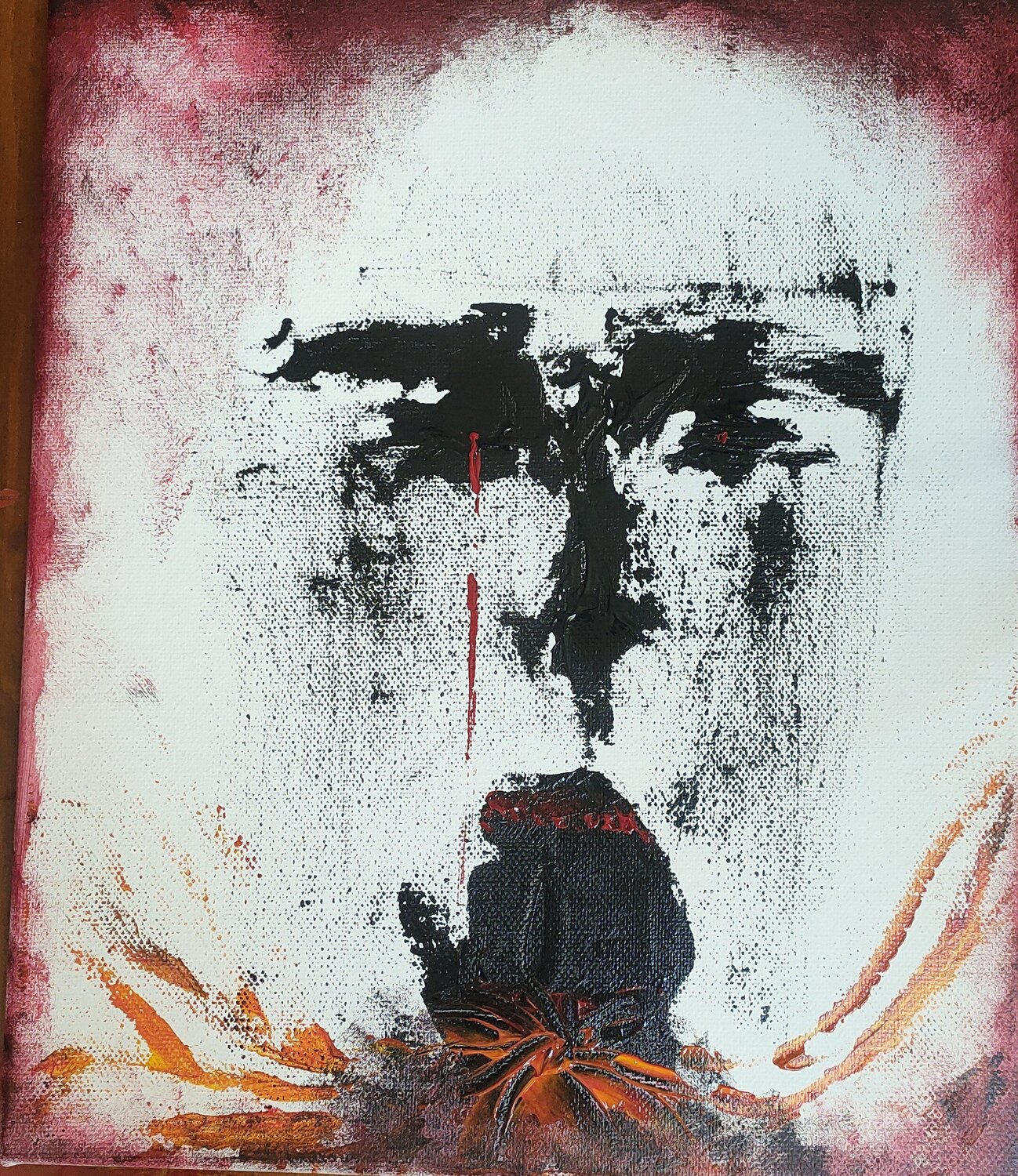 "Fuori" Delta Rensi Peinture originale à vendre