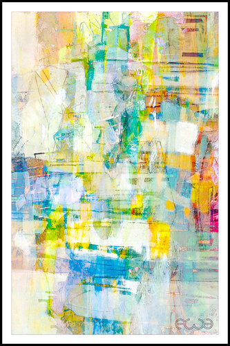 SÉRIE RYTHMES -  2024  G - 2 by EWA DESIGN, Digital for Sale on Singulart