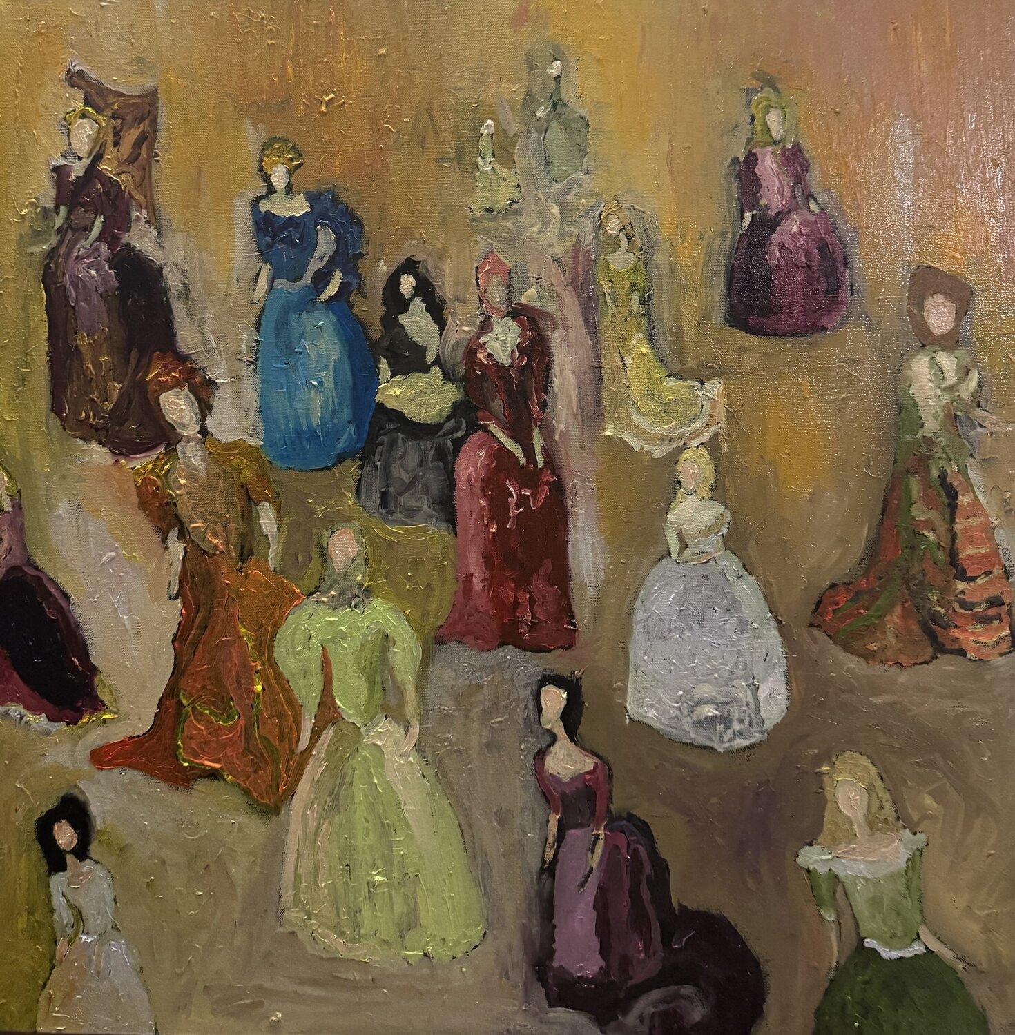 CF Worth ! (Juillet 2025) techniques mixtes sur toile (70x70cm) Lemonnier Frederic Originalgemälde zu verkaufen