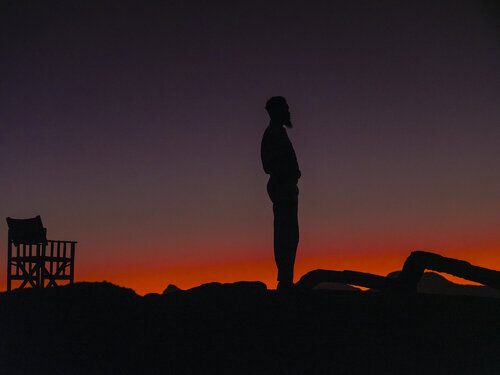 Standing in the Last Light by Carine Doutrelepont, Photography for Sale on Singulart