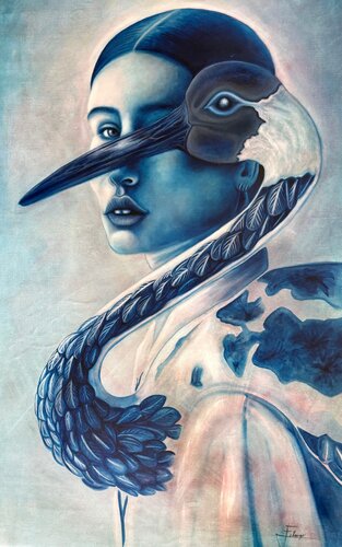 Blue van Florentino Filangi, Schilderij te koop op Singulart