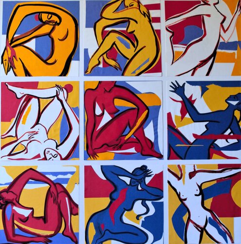 Keep on moving! van Lola Saavedra, Schilderij te koop op Singulart