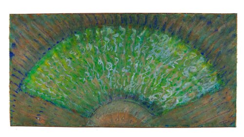 Leque Fan 扇子 di Lica Cecato, Pittura in vendita su Singulart