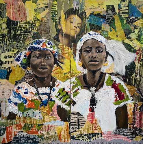 The Moms by Vincent Carpentier, Painting for Sale on Singulart