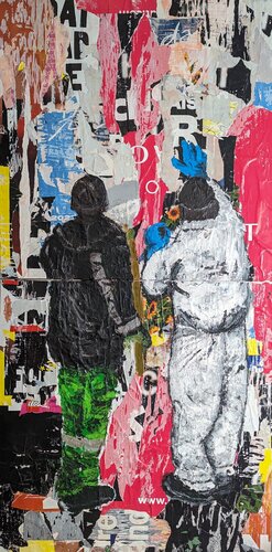 Propreté de Paris#2 di Vincent Carpentier, Pittura in vendita su Singulart